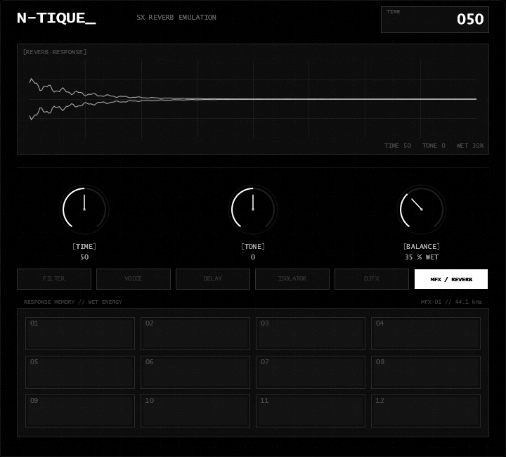N-TIQUE interface